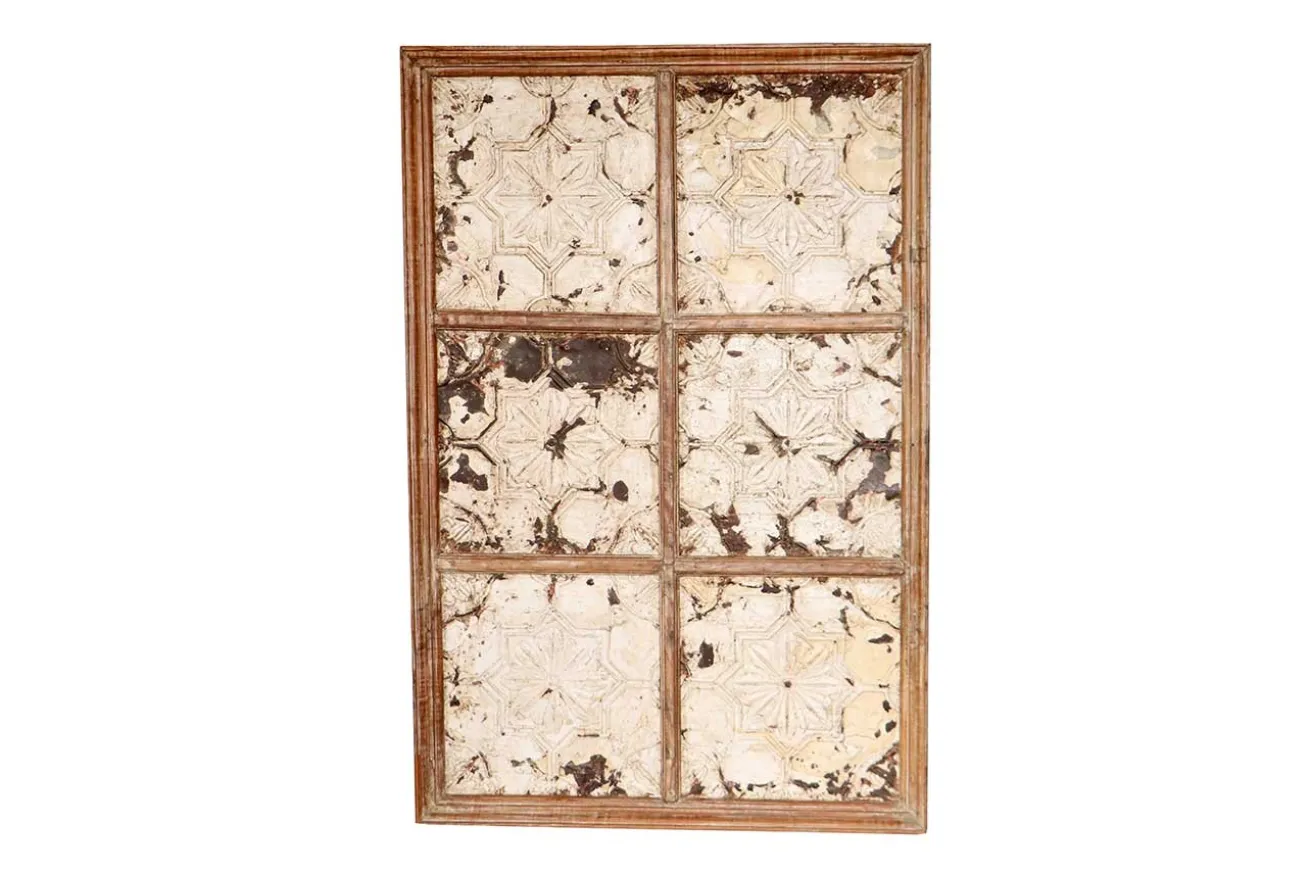 Wandbild Vintage Metall