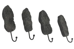 Wandhaken Vintage schwarz