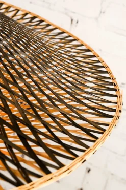 Wandlampe Kalimantan Bambusgeflecht D 87 cm