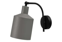 Wandleuchte Boo matt grau H 22 cm