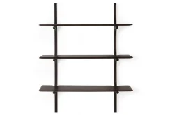 Wandregal PI Mahagoni H 126 cm