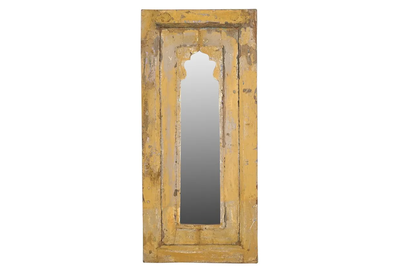 Wandspiegel Vintage gelb