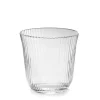 Wasserglas Inku geriffelt H 9 cm