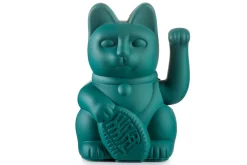 Winkekatze Lucky Cat matt grün