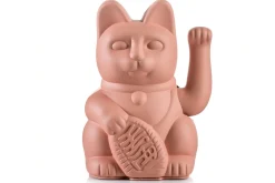 Winkekatze Lucky Cat matt rosa