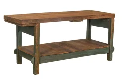 Workbench Vintage Massivholz B 214 cm