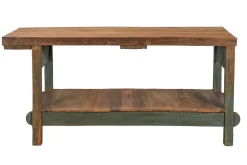 Workbench Vintage Massivholz B 214 cm