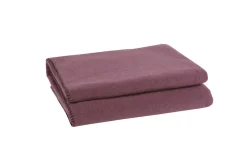 zoeppritz Soft-Fleece Decke 180 x 220 cm weinrot