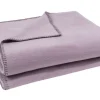 zoeppritz Soft-Fleece Decke 180 x 220 cm lavendel
